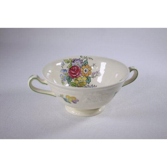 Vintage WWII 10 piece Minton England wedding breakfast set for 2, English - Picture 5 of 7